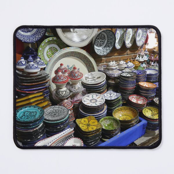 Item preview, Pottery shop, Taroudant, Morocco 2 designed and sold by paulboizot.