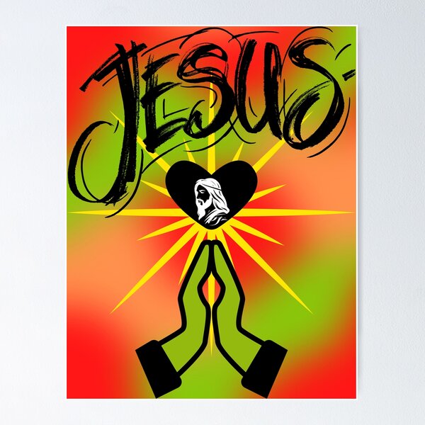 Item preview, jesus's Heart designed and sold by stickersrafisa.