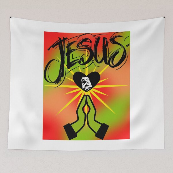 Item preview, jesus's Heart designed and sold by stickersrafisa.