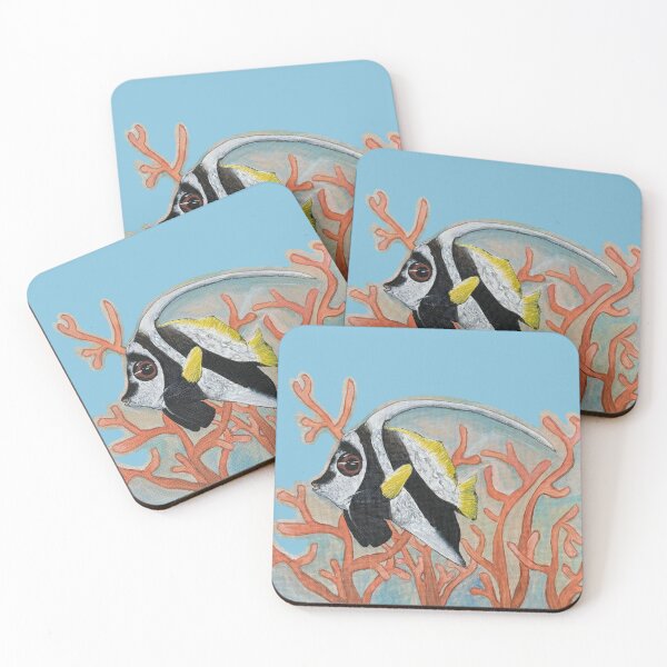 Item preview, Tropical Fish Painting designed and sold by Megan Noel Opava.