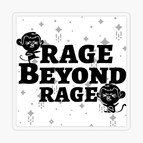 Aperçu de l'œuvre La rage au-delà de la rage créée et vendue par Chamaryn.