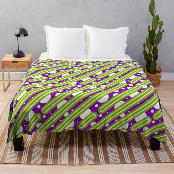 Item preview, Alien Stripes (green and purple) designed and sold by Michael Stewart.