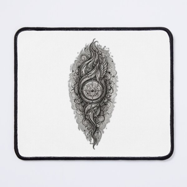 Item preview, Compass tattoo designed and sold by Andris Vasques.