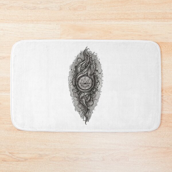 Item preview, Compass tattoo designed and sold by Andris Vasques.