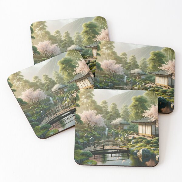 Item preview, Zen garden at dawn designed and sold by Cerberus-Art.