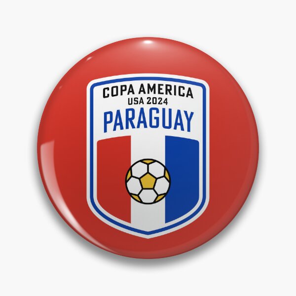 Artikelvorschau, Schild der paraguayischen Nationalmannschaft für die Copa América 2024 entworfen und verkauft von Polux Design.