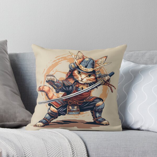 Item preview, Cat Samurai Ready to Fight designed and sold by YUI Works.