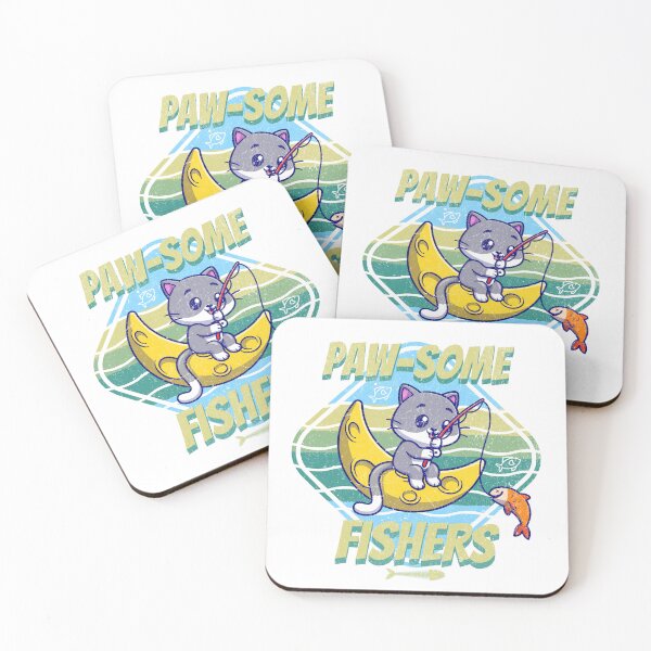 Item preview, Paw-some Fishers designed and sold by Belarte.shop.