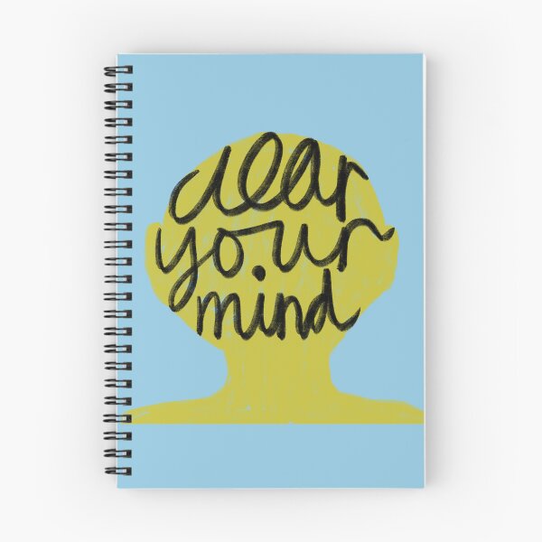 Item preview, Clear Your Mind Typography designed and sold by louweasely.