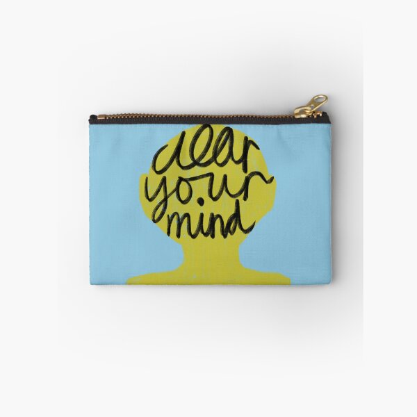 Item preview, Clear Your Mind Typography designed and sold by louweasely.