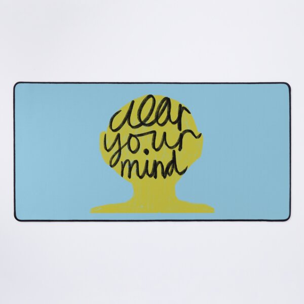 Item preview, Clear Your Mind Typography designed and sold by louweasely.