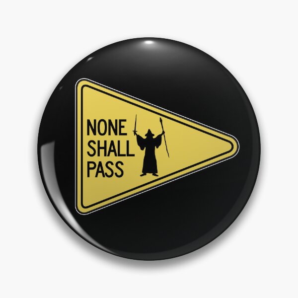Item preview, No Passing Zone Wizard Sign designed and sold by twHistory.