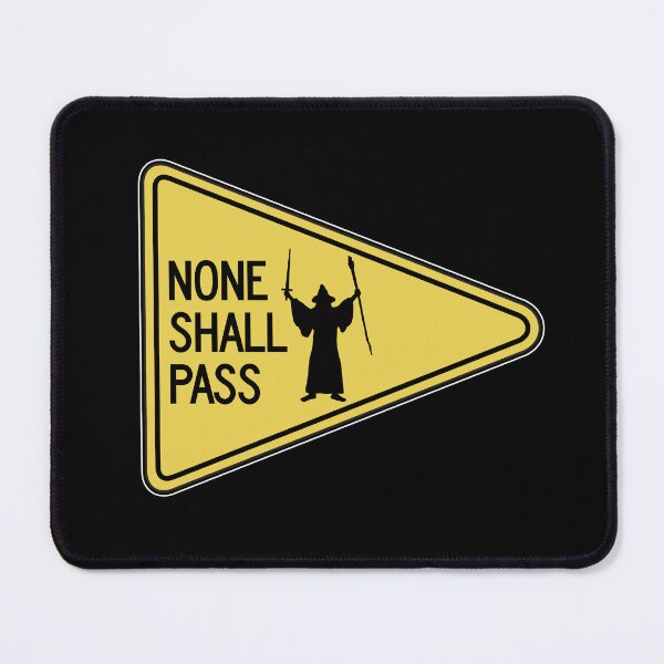 Item preview, No Passing Zone Wizard Sign designed and sold by twHistory.