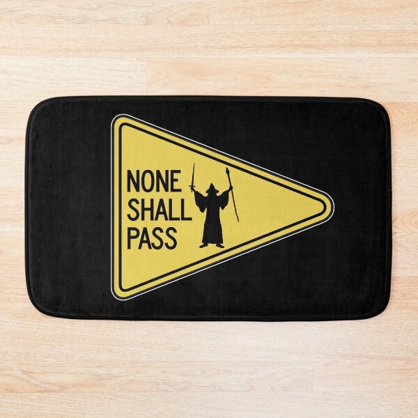 Item preview, No Passing Zone Wizard Sign designed and sold by twHistory.