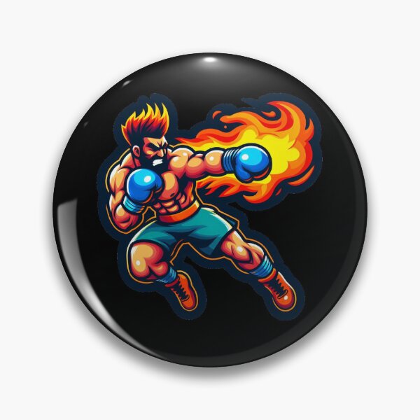 Item preview, Fire Punch Kickboxing - Pretty  designed and sold by Shtex.