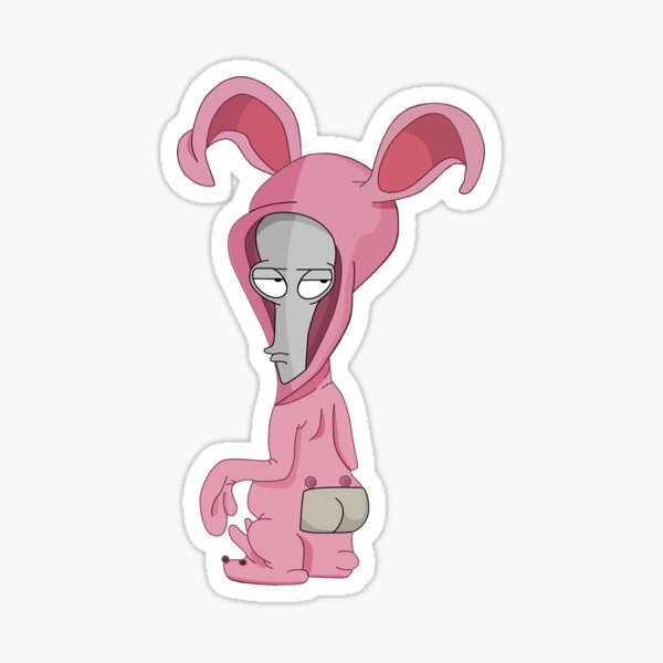 Vista previa del artículo con la obra «Roger Alien Bunny Costum», diseñado y vendido por arfabasoko.