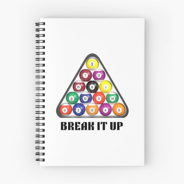 Item preview, Cool Break It Up Playing Pool With Cue Billiards for Pool Players  designed and sold by julyperson.