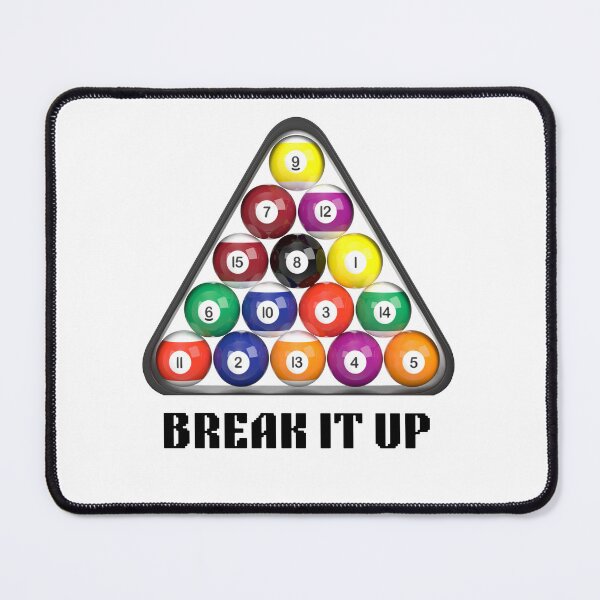 Item preview, Cool Break It Up Playing Pool With Cue Billiards for Pool Players  designed and sold by julyperson.