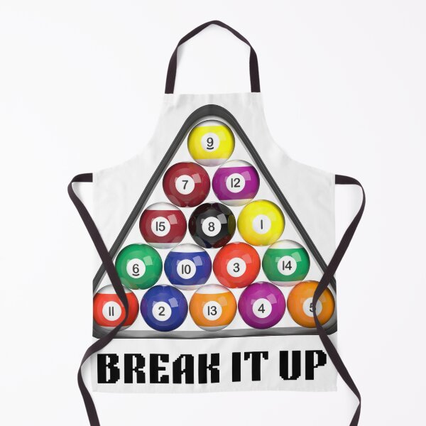 Item preview, Cool Break It Up Playing Pool With Cue Billiards for Pool Players  designed and sold by julyperson.