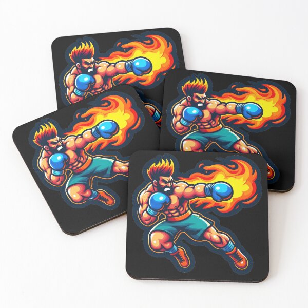 Item preview, Fire Punch Kickboxing - Pretty  designed and sold by Shtex.