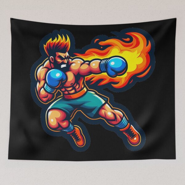 Item preview, Fire Punch Kickboxing - Pretty  designed and sold by Shtex.