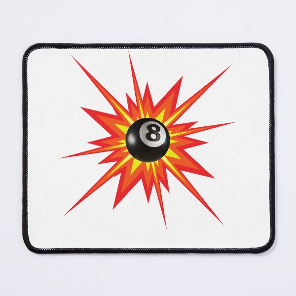 Item preview, Eight Ball Cool Explosion Playing Pool With Cue Billiards for Pool Players designed and sold by julyperson.