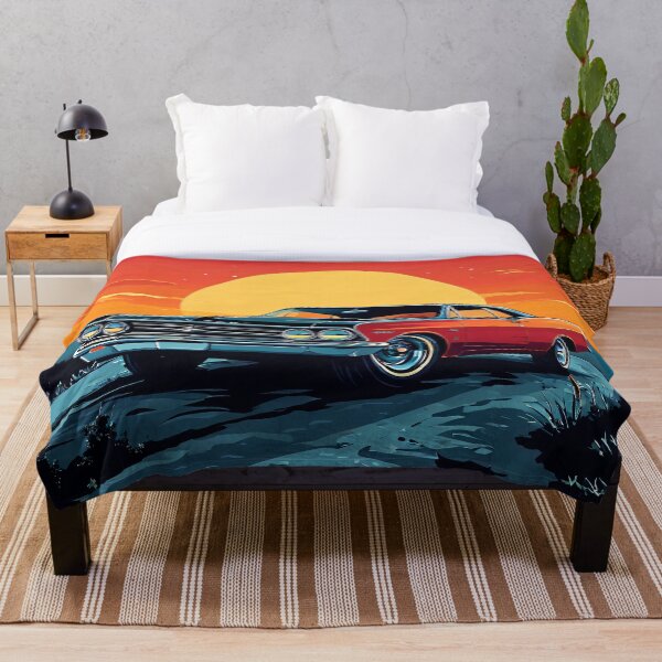 Item preview, Classic car at sunset designed and sold by Sopilka.