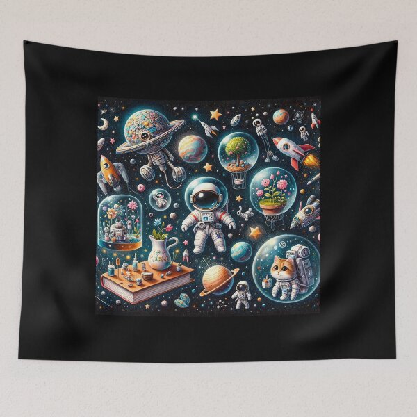 Item preview, Earthy objects in cosmos designed and sold by SigritG.