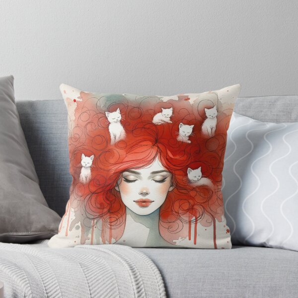Item preview, Redhead's Dream: Whispers Among Whiskers designed and sold by LuminShadowArt.