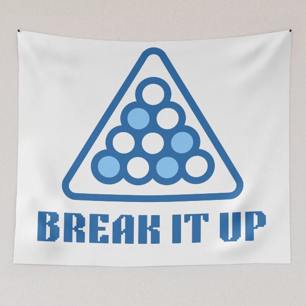 Item preview, Cool Break It Up Playing Pool Billiard Balls Gift for Pool Players  designed and sold by julyperson.