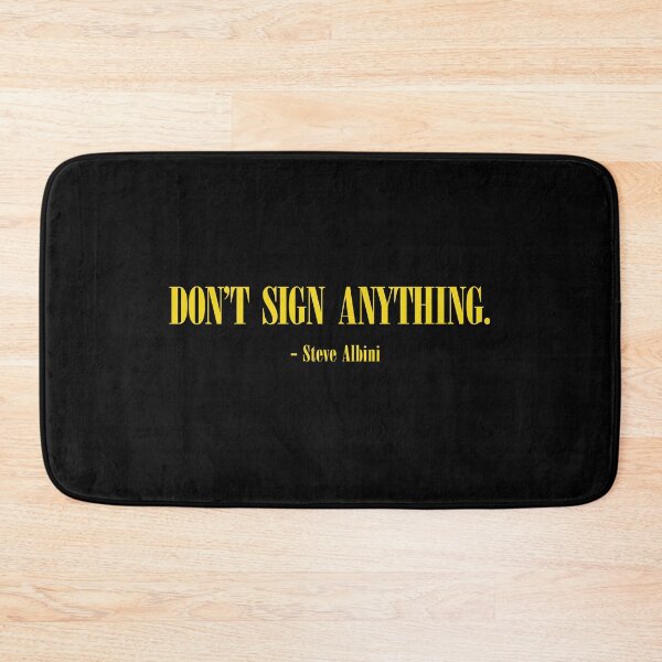 Item preview, Steve Albini designed and sold by John Villari.