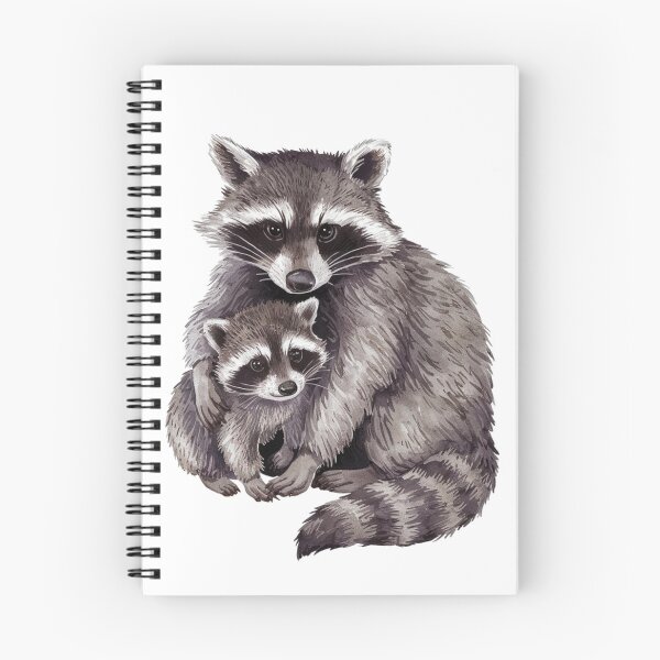 Item preview, Raccoon mother designed and sold by WildernessTints.