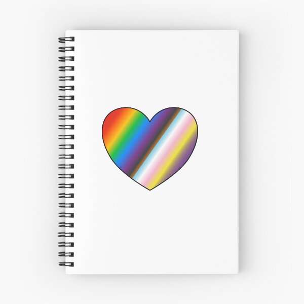 Item preview, Rainbow heart pride inclusive flag designed and sold by Inspirationmotivation.