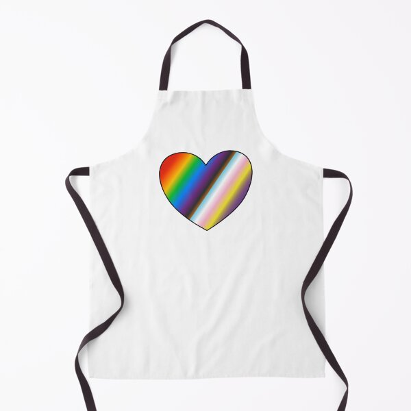 Item preview, Rainbow heart pride inclusive flag designed and sold by Inspirationmotivation.