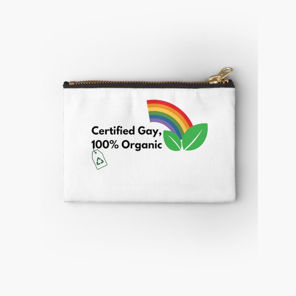 Item preview, Certified Gay, 100% organic designed and sold by ObsidianCanvas.