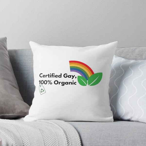 Item preview, Certified Gay, 100% organic designed and sold by ObsidianCanvas.