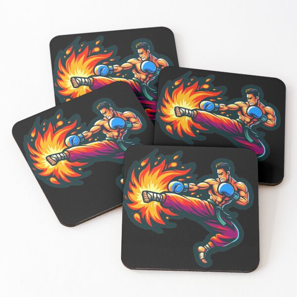 Item preview, Fire Kick - Kickboxing - Pretty designed and sold by Shtex.