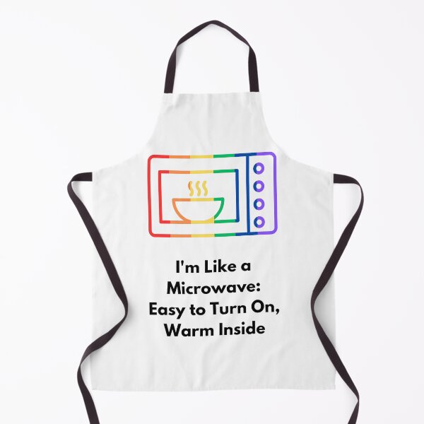 Item preview, I'm like a microwave: easy to turn on warm inside designed and sold by ObsidianCanvas.