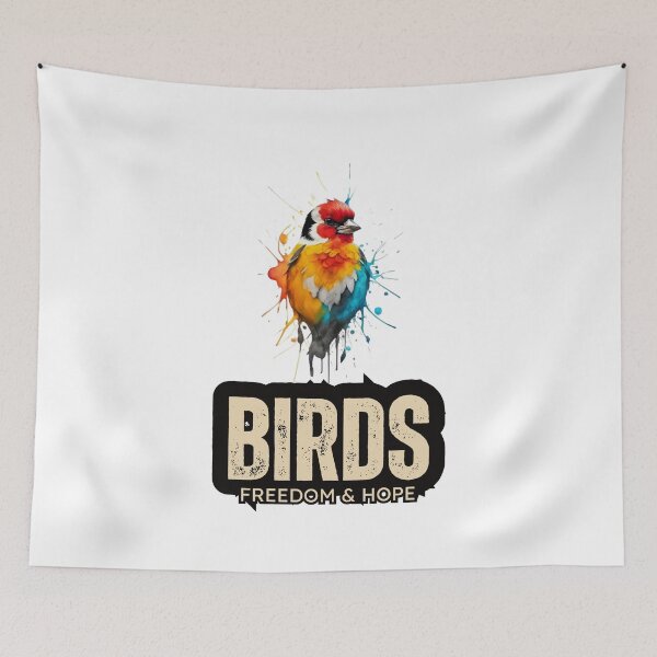 Item preview, Birds freedom and hope- Goldfinch designed and sold by PatronesKawai.