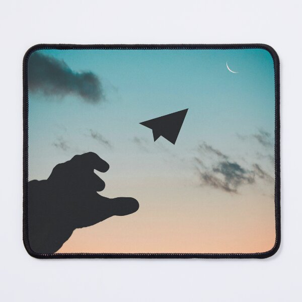 Item preview, paper plane to the moon designed and sold by KAY Artists.