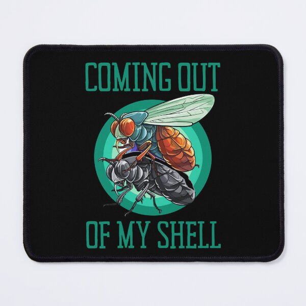 Item preview, Cicadas Summer, Coming Out Of My Shell, Best Gift for Cicada Brood Enthusiast LGBTQ Gay Flag Colors designed and sold by Savchuk-Vova.