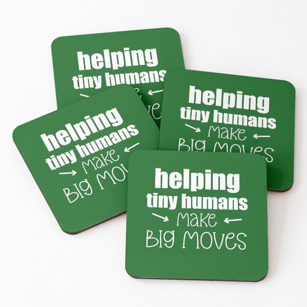 Item preview,  Helping Tiny Humans Make Big Moves designed and sold by box-artshop.