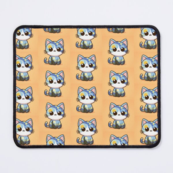 Item preview, Van Gogh Starry Night Cat designed and sold by LilyPadShop.