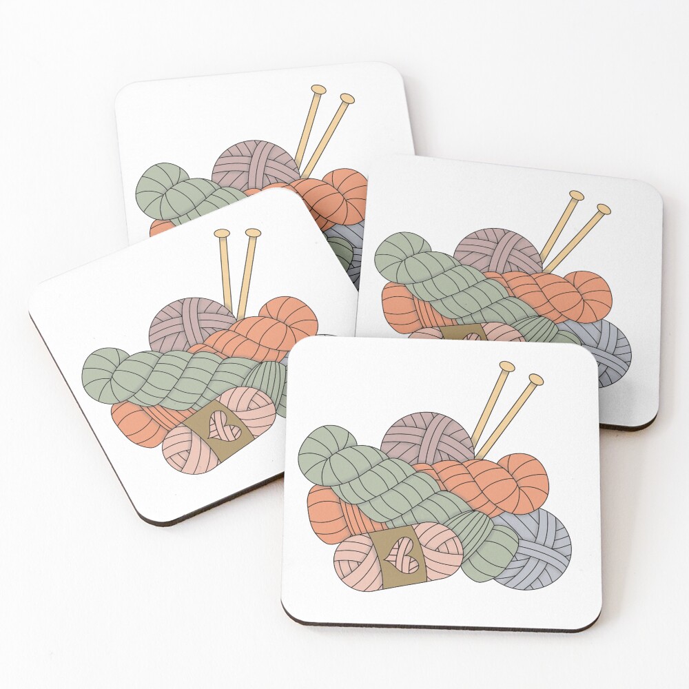 Item preview, Coasters (Set of 4) designed and sold by PurdyCDesigns1.
