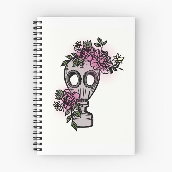 Item preview, Gaslighter (Gas Mask with Flowers) designed and sold by Faithmichele.