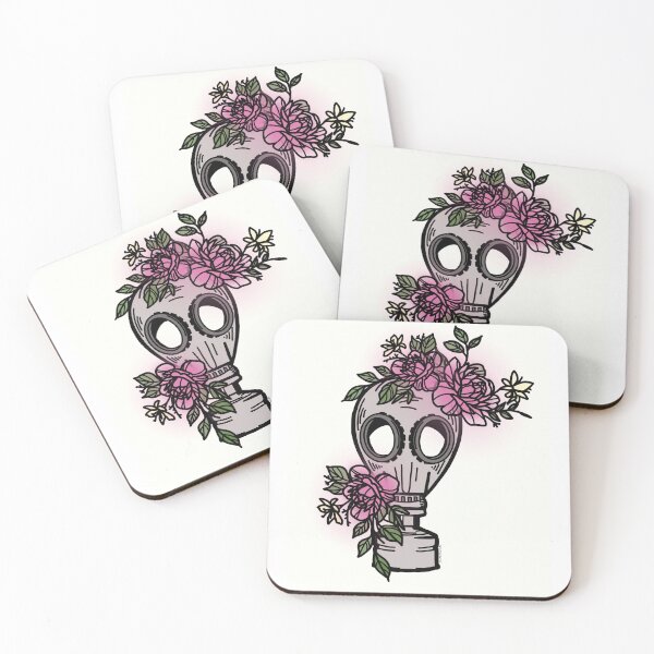 Item preview, Gaslighter (Gas Mask with Flowers) designed and sold by Faithmichele.