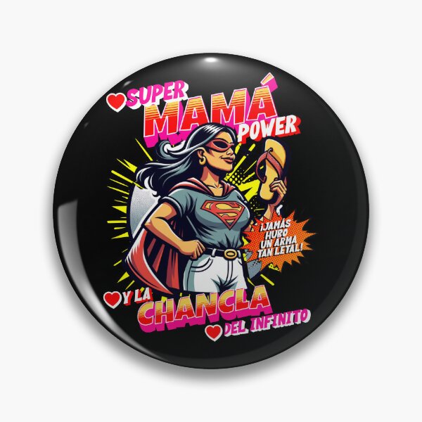 Item preview, HAPPY MOTHERS DAY, SUPER MOM POWER AND THE INFINITY FLIP-FLOP (BLACK BACKGROUND) designed and sold by Cadenas22.