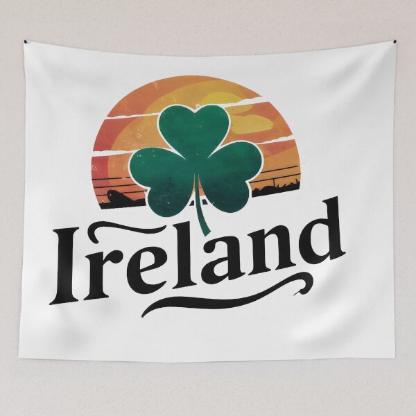 Item preview, Sunny Irish Shamrock Design designed and sold by REAL IRISH GIFTS.