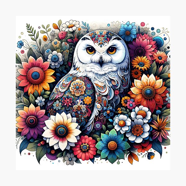 Item preview, Snow Owl designed and sold by Patricia Johnston.