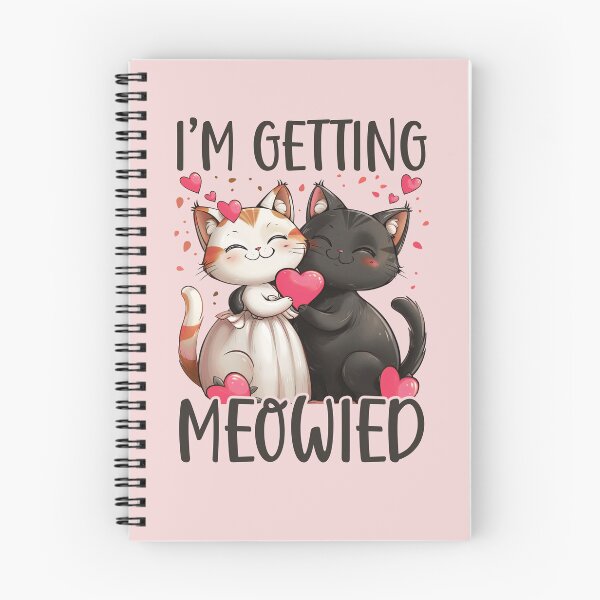 Item preview, I'm Getting Meowied Funny Bachelorette Party Cats Getting Married designed and sold by wowwowmeow.